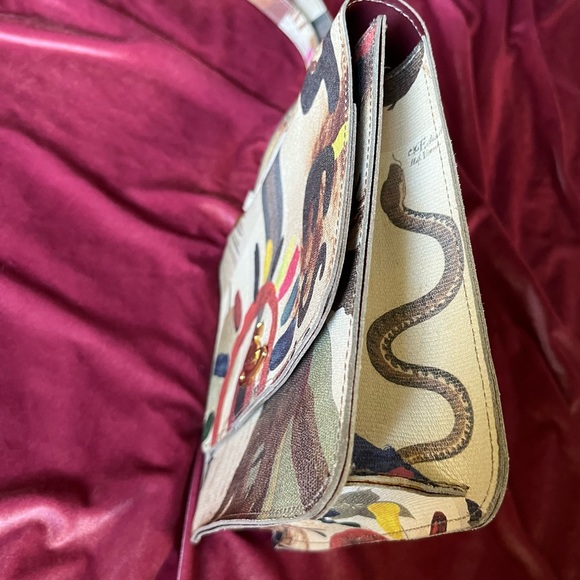 *SOLD* VIVIENNE WESTWOOD • RARE AUTHENTIC GENUINE LEATHER FLORA & FAUNA HANDBAG - Picture 10 of 16